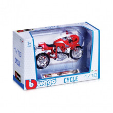 Детская модель Мотоцикла "Ducati MH900E" Bburago 18-51030-19 масштаб 1:18