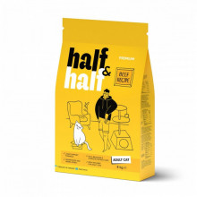 Сухой корм для кошек Half&Half с говядиной 8 кг (4820261920857) (323937)