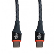 Кабель (шнур) для Apple IPhone 15 LP Type-C to Type-C 5A 65W с быстрой зарядкой (QC) 1м C201MCI (253047)