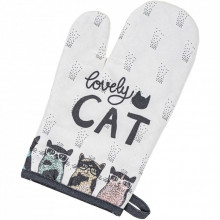 Кухонная прихватка Home Line Рукавица Lovely Cat 17x28 см (182825) (293247)