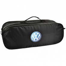 Сумка-органайзер Poputchik в багажник Volkswagen черная (03-109-2Д) (299247)