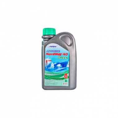 Антифриз МФК "NordWay -40" (-32C) зелен. ПЕ кан.0,92кг (30813) (295347)