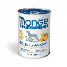 Консервы для собак Monge Dog Fruit Monoprotein курица с ананасом 400 г (8009470014311) (322347)