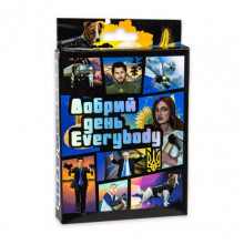 Карточная настольная игра «Добрый день Everybody» 30272 на украинском языке 46 карточек
