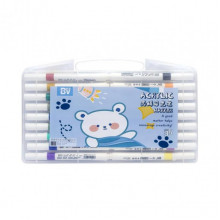 Маркер акриловый 36 цветов BV-892-36 в пластиковом боксе