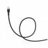 Дата кабель USB 2.0 AM to Lightning 1.0m spiral black ColorWay (CW-CBUL051-BK) (260847)