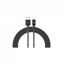 Дата кабель USB 2.0 AM to USB-C 1.2m AMD718BL black Armorstandart (ARM64372) (321847)