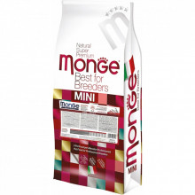 Сухой корм для собак Monge Dog Mini Adult со вкусом курицы и риса 15 кг (8009470006118) (322847)