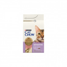 Сухой корм для кошек Purina Cat Chow Sensitive с лососем 15 кг (7613035394902) (257947)