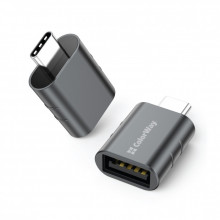 Переходник OTG USB 3.2 AF to USB-C ColorWay (CW-AD-AC3) (319947)