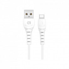 Дата кабель USB 2.0 AM to USB-C 1.0m AR16 3A white Armorstandart (ARM59533) (321947)