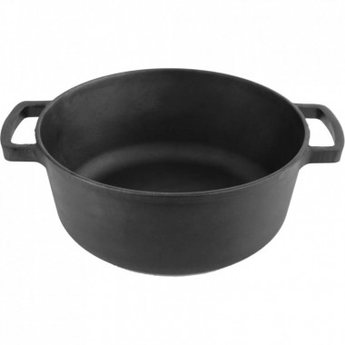 Кастрюля Brizoll чавунна без кришки 6 л (P-6L) (288057)