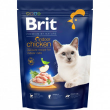 Сухой корм для кошек Brit Premium by Nature Cat Indoor 800 г (8595602553068) (243257)