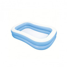 Intex Бассейн надувной 57180 NP «Семейный» 203х152х48см, объем=540л, 3+, вес 3,5кг