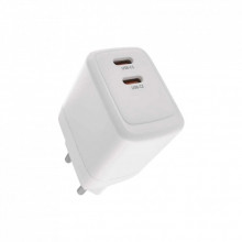 Зарядное устройство EMOS V03G35 2xUSB-C 35W GaN (V03G35) (322457)