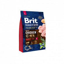 Сухой корм для собак Brit Premium Dog Adult L 3 кг (8595602526444) (322657) Сухой корм для собак Brit Premium Dog Adult L 3 кг (8595602526444) (322657)