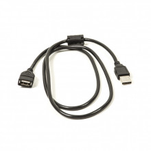 Дата кабель USB 2.0 AM/AF 1.0m ferrite PowerPlant (CA910694) (260857)