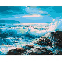 Картина по номерам "Бурное море" Art Craft 10614-AC 40х50 см