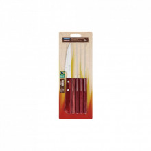 Столовый нож Tramontina Barbecue Polywood для стейку 6 шт Red Wood (21109/674) (289957)