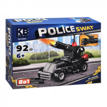 Детский конструктор Police SWAT KB 5905C пластик, 92 детали