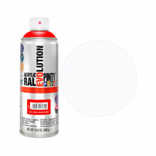 Краска-аэрозоль Pintyplus на водной основе Evolution Ral 9003 Белая 400 мл (8429576224009) (230067)