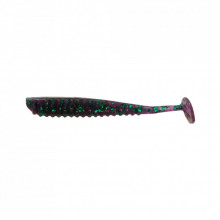 Силикон рыболовный Reins Aji Ringer Shad 1.5" 012 Junebug (15 шт/уп.) (1552.00.21) (283067)