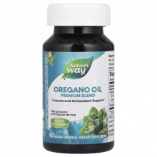 Травы Nature's Way Масло орегано, Премиальная смесь, Oregano Oil, Premium Blend, 60 вег (NWY-15181) (309067)