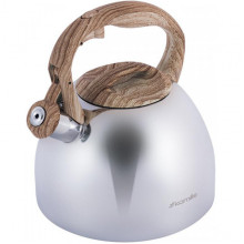 Чайник Kamille Whistling Kettle 2.7л з нержавіючої сталі сатин зі свистком (181167)