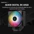 Кулер для процессора Deepcool AG400 DIGITAL BK ARGB (209167)