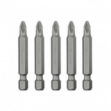 Комплект отверточных насадок PZ2 1/4"*50мм, ACR, S2, уп. 5ед., STORM INTERTOOL VT-0204 (196267)