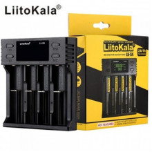 Зарядное устройство LiitoKala Lii-S4 для 4x аккумуляторов 18650, 26650, 21700, АА, ААА Li-Ion, LiFePO4, NiMH (206267)