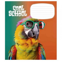 Тетрадь ученическая "Cool School" 012-3307L-1 в линию, 12 листов