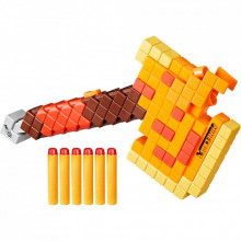 Игрушечное оружие Hasbro Бластер-топор NERF Minecraft Minecraft Firebrand (F8953) (251367) Игрушечное оружие Hasbro Бластер-топор NERF Minecraft Minecraft Firebrand (F8953) (251367)
