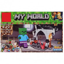 Конструктор детский "Minecraft" 66024K-4, 40 деталей