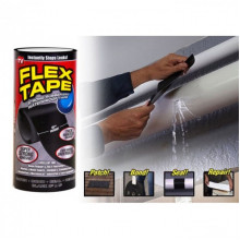 Прочная, прорезиненная, водонепроницаемая лента Flex Tape 20х150 см (большой) (173567)
