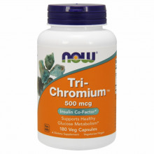 Минералы Now Foods Хром 500 мкг, Tri-Chromium, 180 вегетарианских капсул (NF1426) (305867)