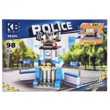 Детский конструктор Полицейская серия Police KB 217A 2 в 1, 98 деталей