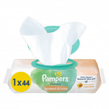 Детские влажные салфетки Pampers Harmonie Protect&Care с календулой 44 шт (8700216250641) (244877)
