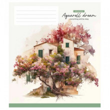 Тетрадь общая «Aquarell dream» 036-3289L-3 в линию, 36 листов