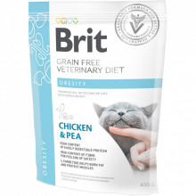 Сухой корм для кошек Brit GF VetDiets Cat Obesity 400 г (8595602528486) (323087)