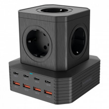 Зарядное устройство Armorstandart ARP-544 Resolute Power USB-C 100W GaN 2m Black (ARM73177) (322287)