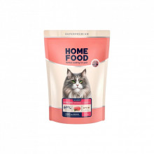 Сухой корм для кошек Home Food Hairball control For sterilised с индейкой и ягодами 1.6 кг (4820235020873) (324287)
