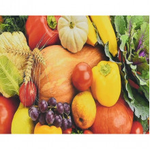 Алмазная мозаика "Мир вкусов" HEG87052, 30х40 см