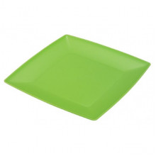 Тарілка Ucsan пластикова дрібна 19см квадратна (187487)