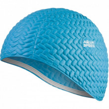 Шапка для плавания Aqua Speed Bombastic Tic-Tac 5714 117-01 блакитний Жін OSFM (5908217657145) (285487)