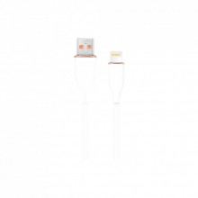 Дата кабель USB 2.0 AM to Lightning 1.5m 2.1A Cablexpert (CC-USB2S-AM8PM-1.5M-W) (322487)