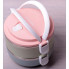Ланч-бокс Kamille Food Box 2 ємності по 700 мл, 16.5х15х13.5см (240687)