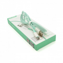 Дата кабель USB 2.0 AM to Micro 5P 1.0m KSC-723 GAOFEI Green 2.4A iKAKU (KSC-723-G) (321687) Дата кабель USB 2.0 AM to Micro 5P 1.0m KSC-723 GAOFEI Green 2.4A iKAKU (KSC-723-G) (321687)