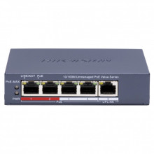 Коммутатор сетевой Hikvision DS-3E0105P-E/M(C) (341987)