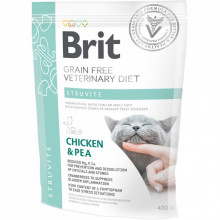 Сухой корм для кошек Brit GF VetDiets Cat Struvite 400 г (8595602528288) (323097)